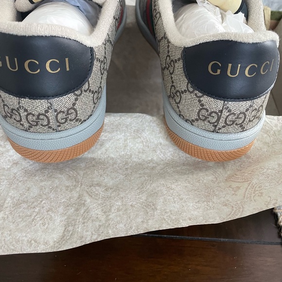 Mens Screener GG Supreme Canvas Sneakers - Picture 7 of 13